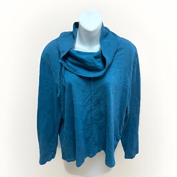 Habitat Sweater Womens Size XL Long Sleeve Blue Pullover Winter Casual - Picture 1 of 12